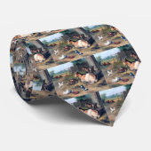 Boerderij Geitten Kinder duiven Stropdas (Opgerold)