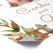 Boerderij Genderneutrale geboorte Kaarten en cadea Poster (Hoek)