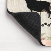 Boerderij gepersonaliseerd Nubian Dairy Goat Muismat (Hoek)