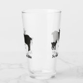 Boerderij gepersonaliseerde Pygmy Goat Glas (Links)