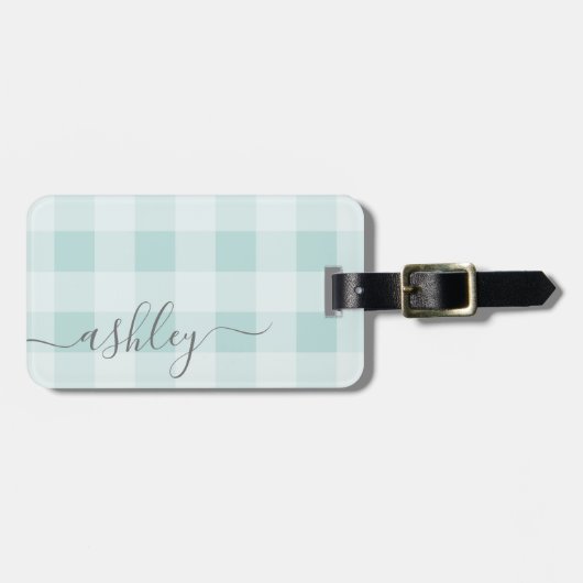 Boerderij gespeeld met grijze scriptnaam bagagelabel (Voorkant horizontaal)