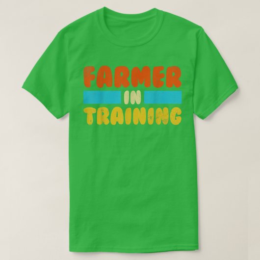 Boerderij Gift Farming Lover Future Farmer Retro T-shirt (Design voorkant)