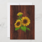 Boerderij Gingham BBQ Uitnodiging | rustiek land (Achterkant)