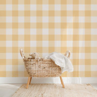 Boerderij Gingham Gouden Geel
