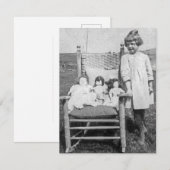 Boerderij Girl en haar Doll Friends (Voorkant / Achterkant)