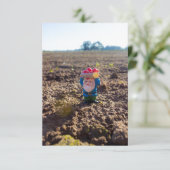 Boerderij Gnome Bedankkaart (Staand voorkant)