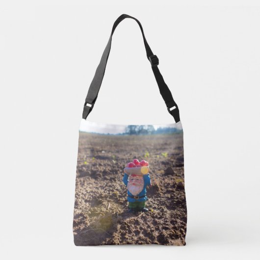 Boerderij Gnome Crossbody Tas (Achterkant)