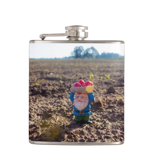 Boerderij Gnome Heupfles (Voorkant)