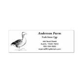 Boerderij Goose Eggs Retouradres Zelfinktende Stempel (Design)