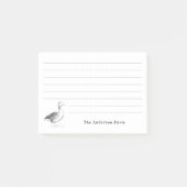 Boerderij Goose Post-it® Notes (Voorkant)