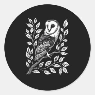 Boerderij Goth Heks Goblincore Cottagecore Academi Ronde Sticker
