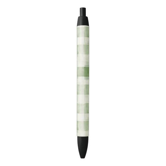 Boerderij Green Cream Plaid Zwarte Inkt Pen (Voorkant Verticaal)
