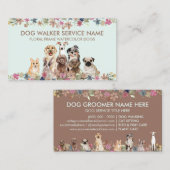 Boerderij Greyhound Poedel Aussie Pug Corgi Dogs Visitekaartje (Voorkant / Achterkant)