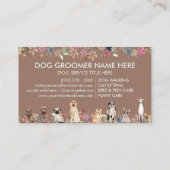 Boerderij Greyhound Poedel Aussie Pug Corgi Dogs Visitekaartje (Achterkant)