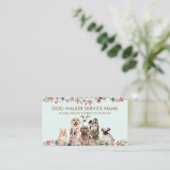 Boerderij Greyhound Poedel Aussie Pug Corgi Dogs Visitekaartje (Staand voorkant)