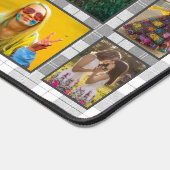 Boerderij Grijs Plaid Easy 25 Custom Fotocollage Bureaumat (Hoek)