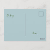 Boerderij grillige rustieke dieren Briefkaart (Achterkant)