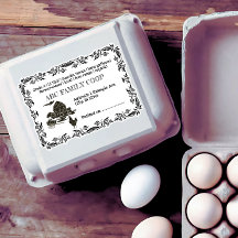  Boerderij Grote Ei Kartonnen Etiket