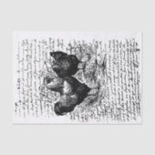 Boerderij Haan  decoupage Tissuepapier