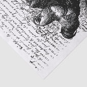 Boerderij Haan  decoupage Tissuepapier (Detail)