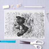 Boerderij Haan  decoupage Tissuepapier (Craft)