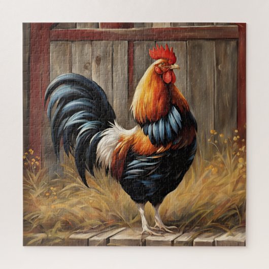 Boerderij Haan - Majestic Glory Puzzle Legpuzzel (Verticaal)