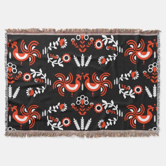 Boerderij Haan Platteland Home Decor Deken (Voorkant)