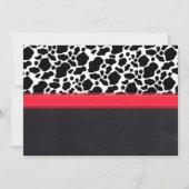 Boerderij Heb je de Moos 2e Koe Rode Verjaardag ge Kaart (Achterkant)