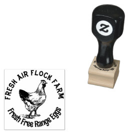 Boerderij Hen | Eieren Rubberstempel