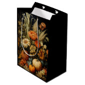 Boerderij Herfst Autumn Pompoen Medium Cadeauzakje (Achterkant Gekanteld)