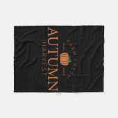 Boerderij herfst Harvest Cute Pumpkin Patch Herfst Fleece Deken (Voorkant (Horizontaal))