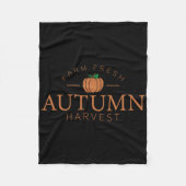 Boerderij herfst Harvest Cute Pumpkin Patch Herfst Fleece Deken (Voorkant)