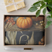 Boerderij Herfst herfst pompoen decoupage Tissuepapier (Geschenk)