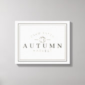 Boerderij herfst Oogst Herfst Canvas (Voorkant)