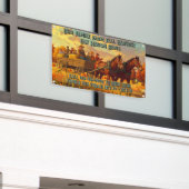 Boerderij Herfst Oogst Paard Getrokken Wagonrit Aa Spandoek (Buitenkant Gebouw)