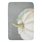 Boerderij herfst witte pompoen badmat (Voorkant Verticaal)