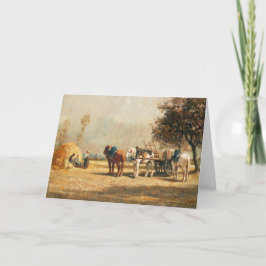 Boerderij Horses Verjaardag Kaart