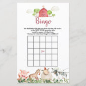 Boerderij House Animals Barnyard Bingo Games (Voorkant)