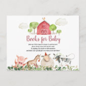 Boerderij House Animals Barnyard Books for Baby Briefkaart (Voorkant)