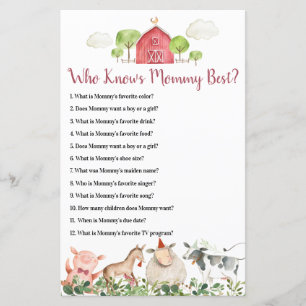 Boerderij House Animals Barnyard die mama het best