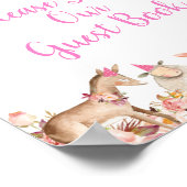 Boerderij House Animals Barnyard Gelieve onze gast Poster (Hoek)