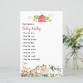 Boerderij House Animals Barnyard Prayers for Baby (Staand voorkant)