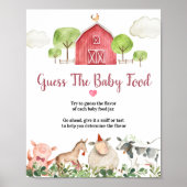 Boerderij House Animals Barnyard Raad Baby Poster (Voorkant)