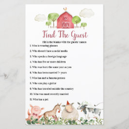 Boerderij House Animals Barnyard vindt het gastspe