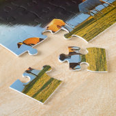 Boerderij House Animals De dagelijkse puzzel Recen Legpuzzel (Zijkant)