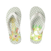 Boerderij House Buffalo Pset. Teenslippers kind (Voetbed)