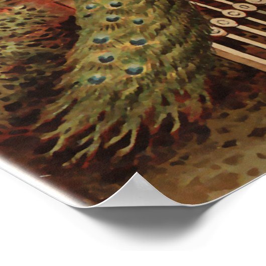 Boerderij House moeder en dochter Print (Hoek)