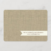 Boerderij hout en zonnebloem foto save the date (Achterkant)