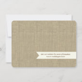 Boerderij hout en zonnebloem foto save the date (Achterkant)