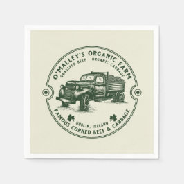  BOERDERIJ HUIS RANCH BOERDERIJ DECOUPAGE KUNST SERVET